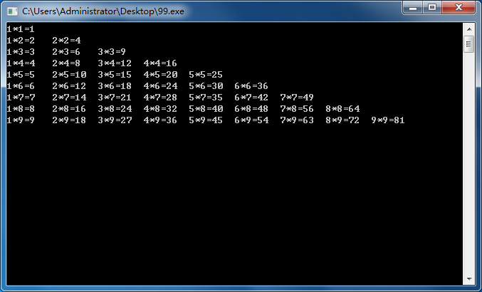图片[1]-九九乘法表-挨踢星球